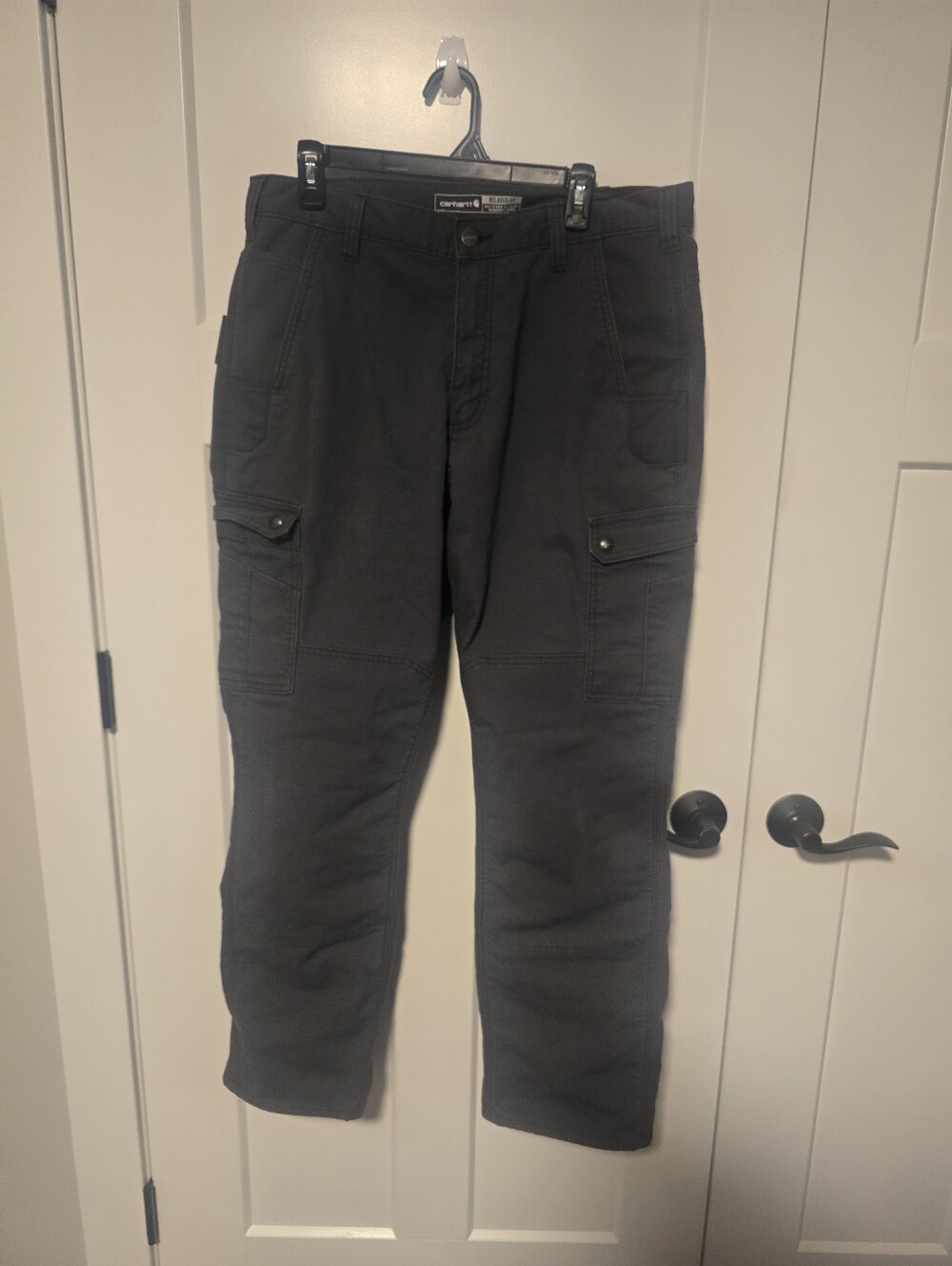 Carhartt Men's Charcoal Utility Cargo Pants